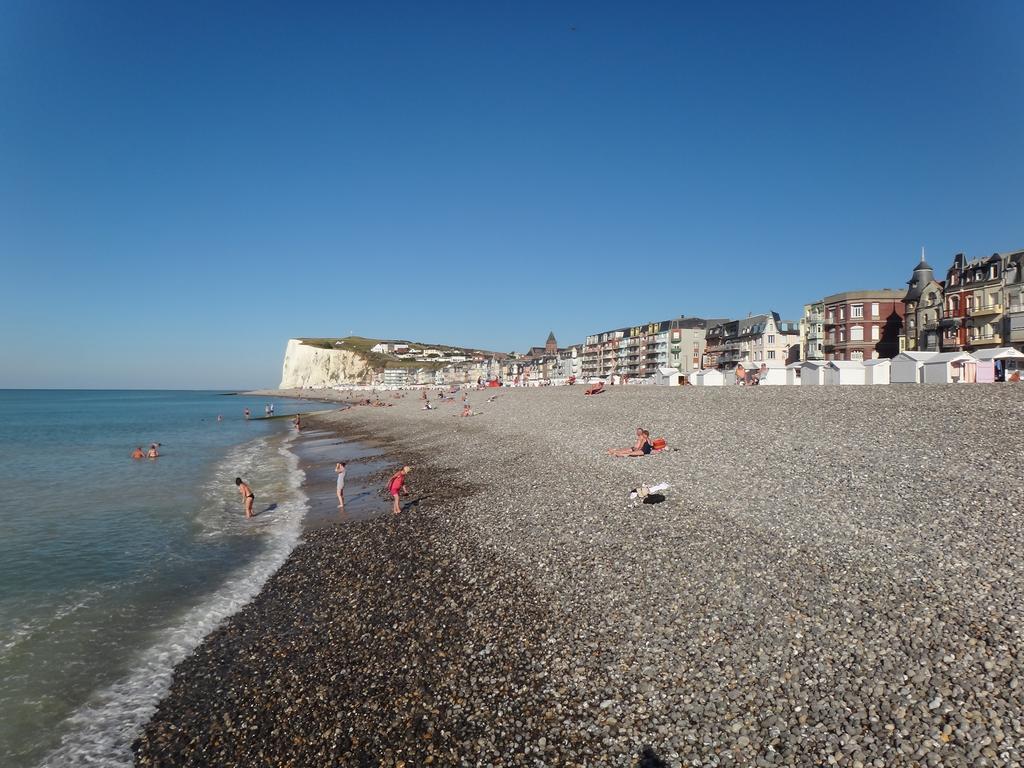 Beau Studio, Front De Mer - Rdc Daire Mers-les-Bains Dış mekan fotoğraf